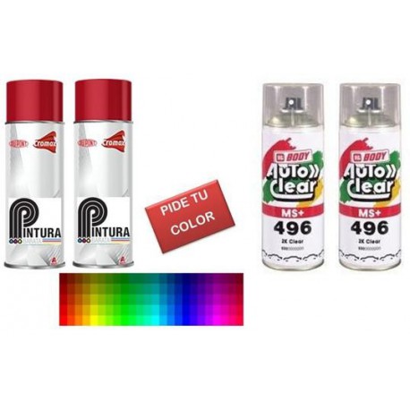 Kit Sprays Pintura Coche